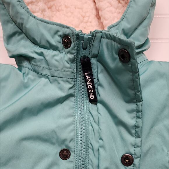 Lands End Kids Expedition Waterproof Winter Down Parka Jacket - Picture 11 of 15